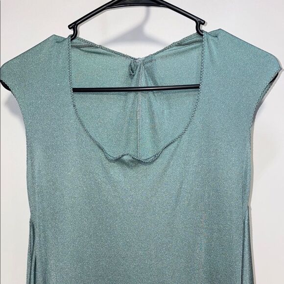 Vintage Green Women's Sleepwear Gown - Picture 3 of 9